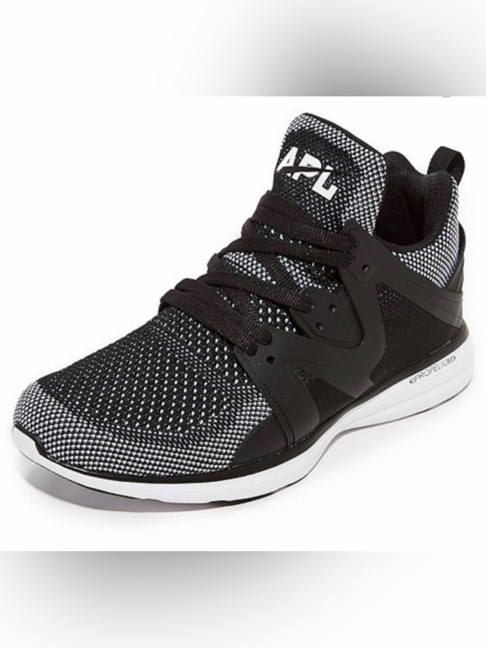 APL Ascends black and silver tennis shoes